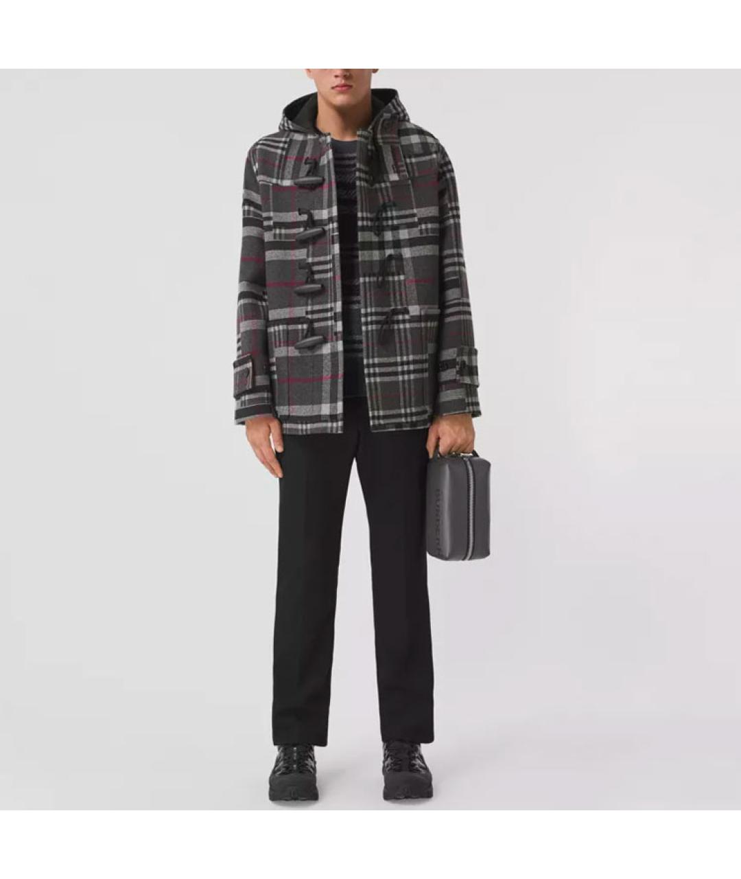 BURBERRY Серый тренч / плащ, фото 3