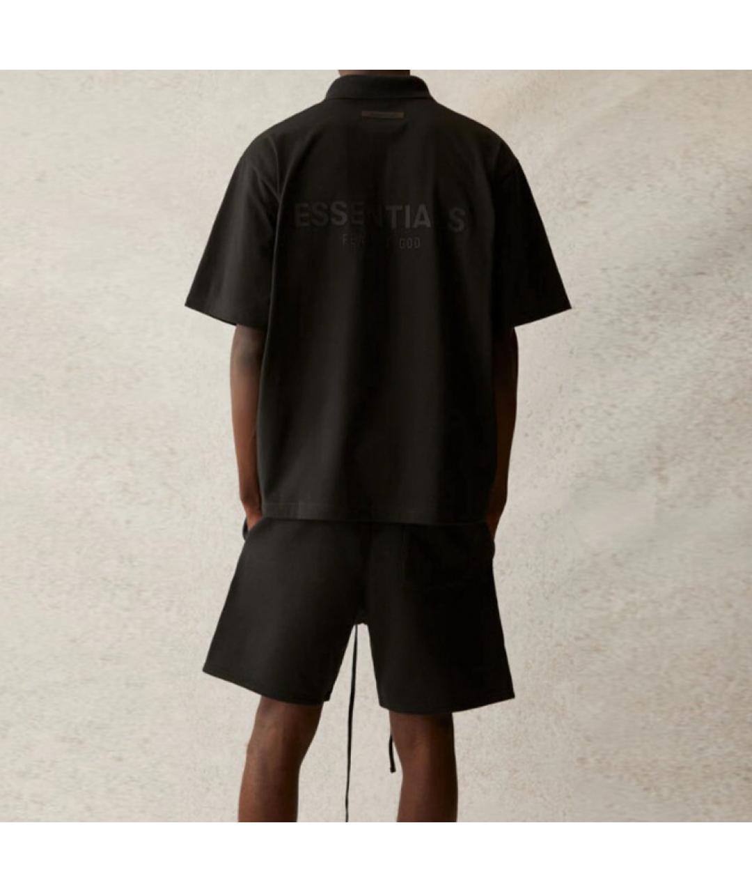 FEAR OF GOD ESSENTIALS Черная рубашка, фото 4