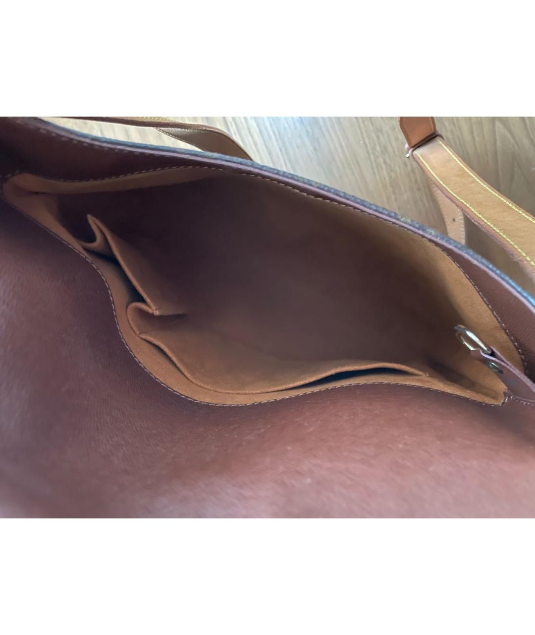 LOUIS VUITTON Коричневая сумка через плечо, фото 5