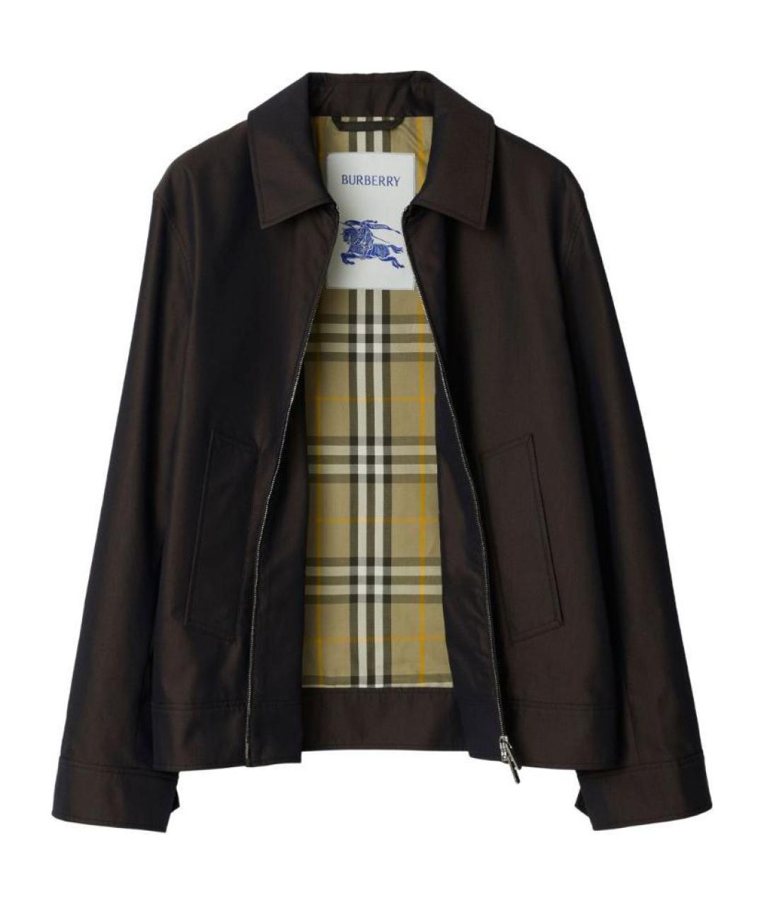 BURBERRY Коричневая куртка, фото 3