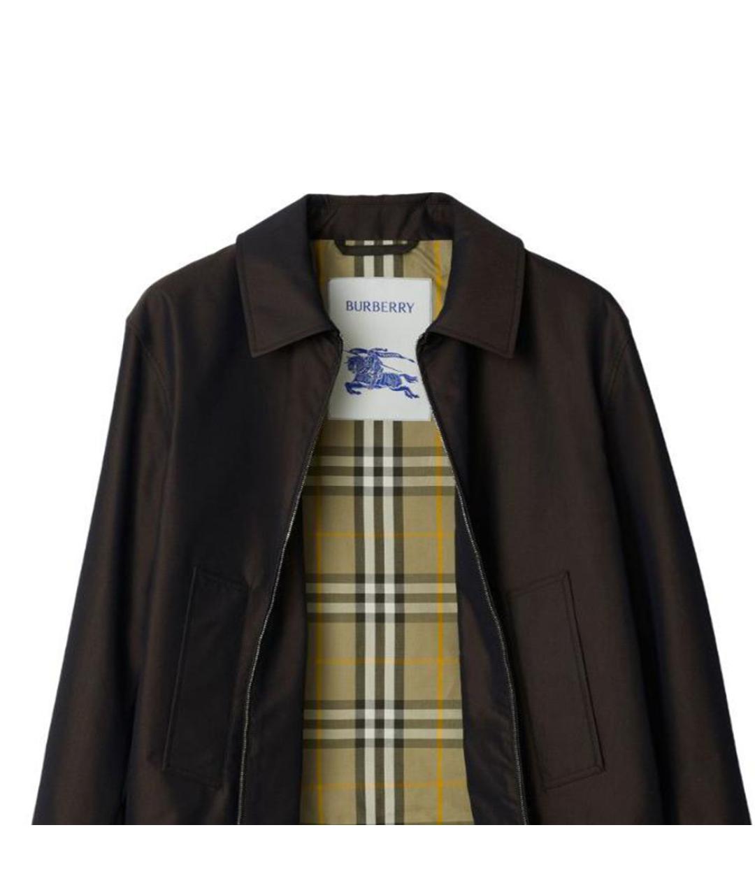 BURBERRY Коричневая куртка, фото 5