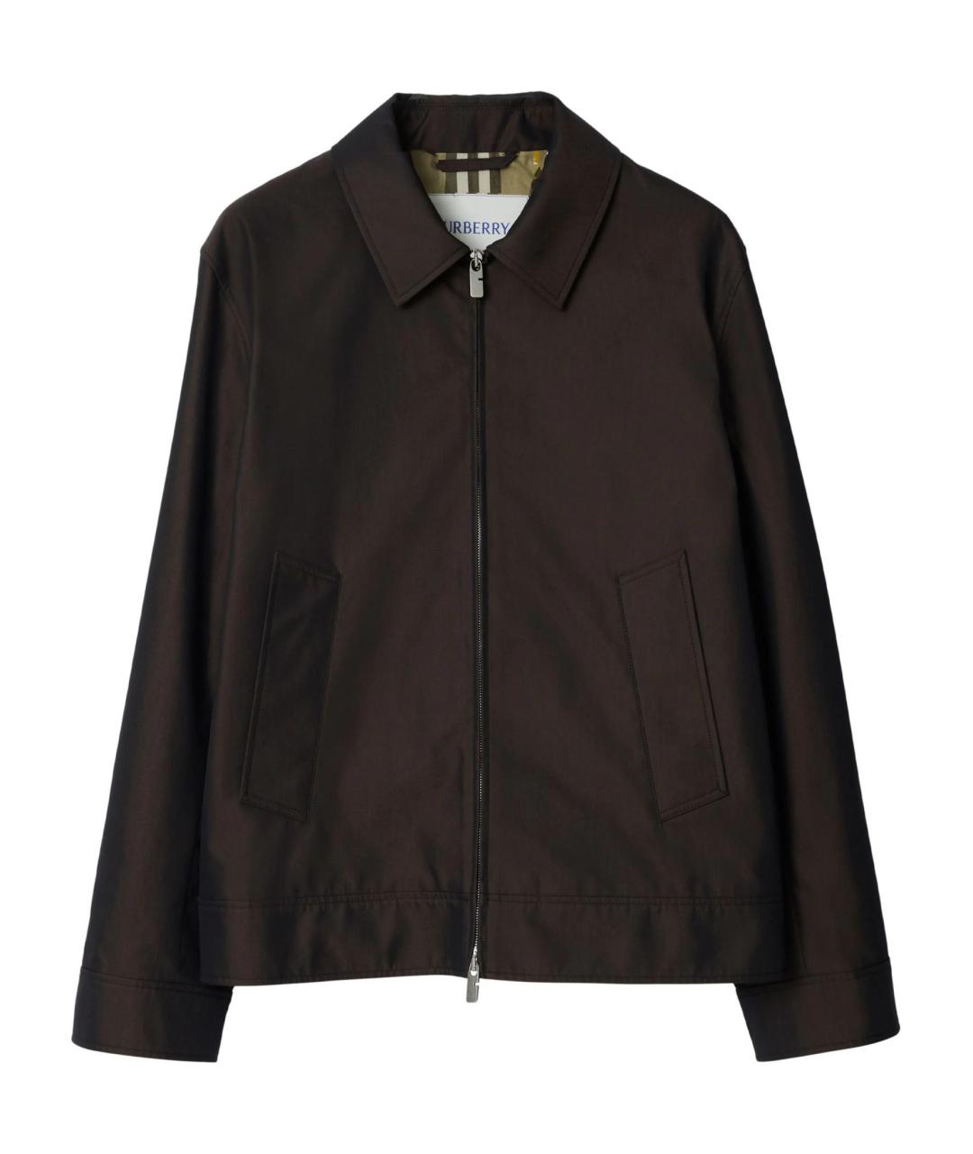 BURBERRY Коричневая куртка, фото 1