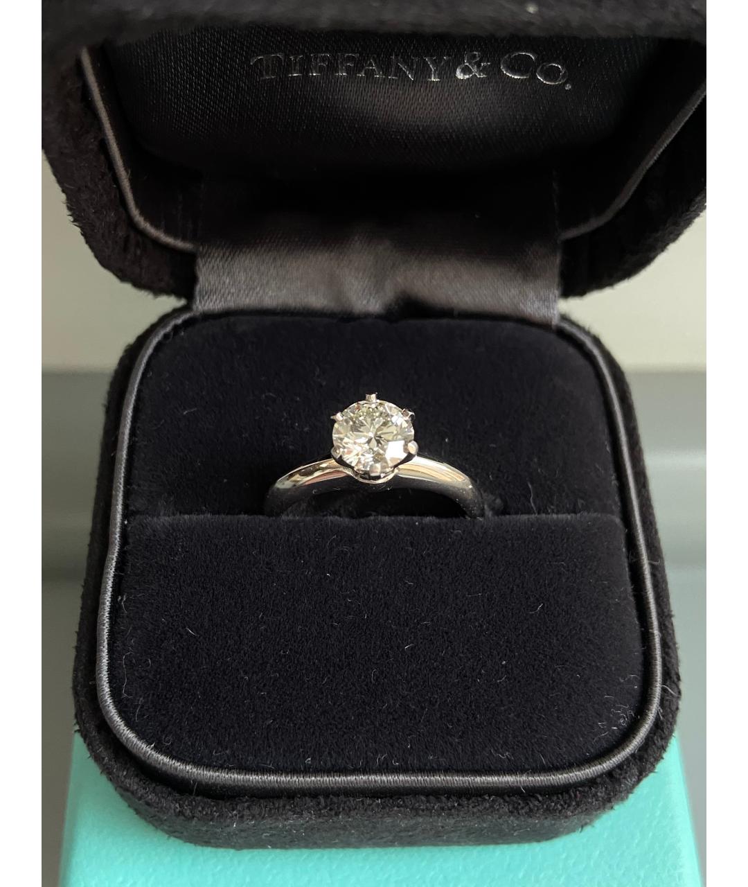 TIFFANY&CO Платиновое кольцо, фото 2