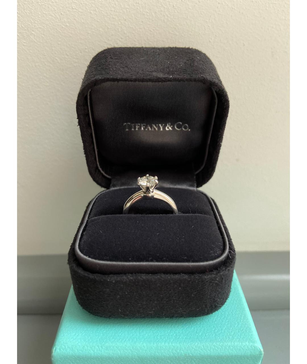 TIFFANY&CO Платиновое кольцо, фото 3