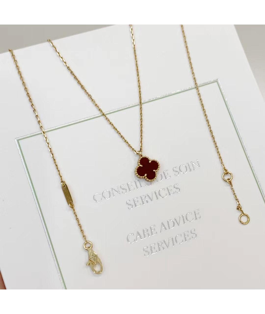 VAN CLEEF & ARPELS Красное колье из розового золота, фото 2