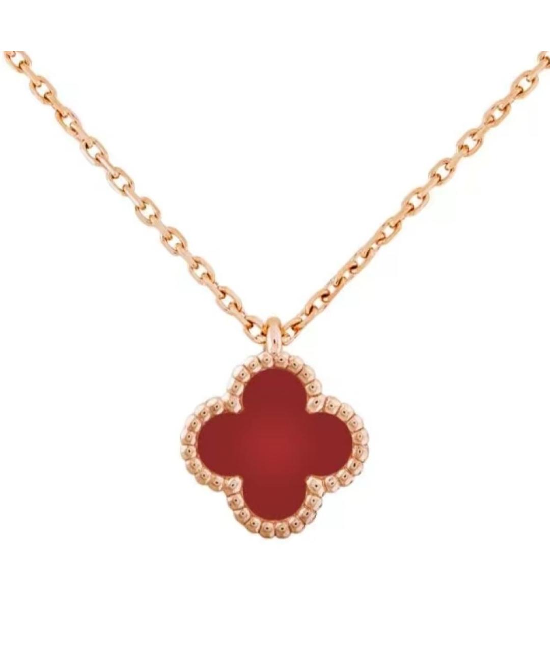 VAN CLEEF & ARPELS Красное колье из розового золота, фото 1