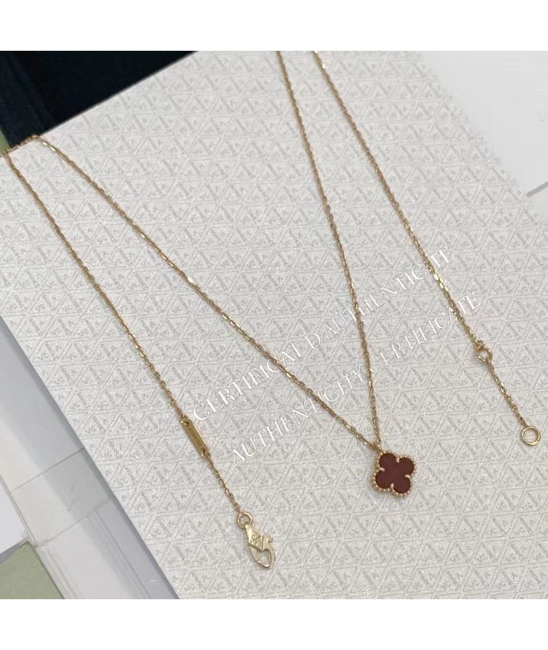 VAN CLEEF & ARPELS Красное колье из розового золота, фото 5