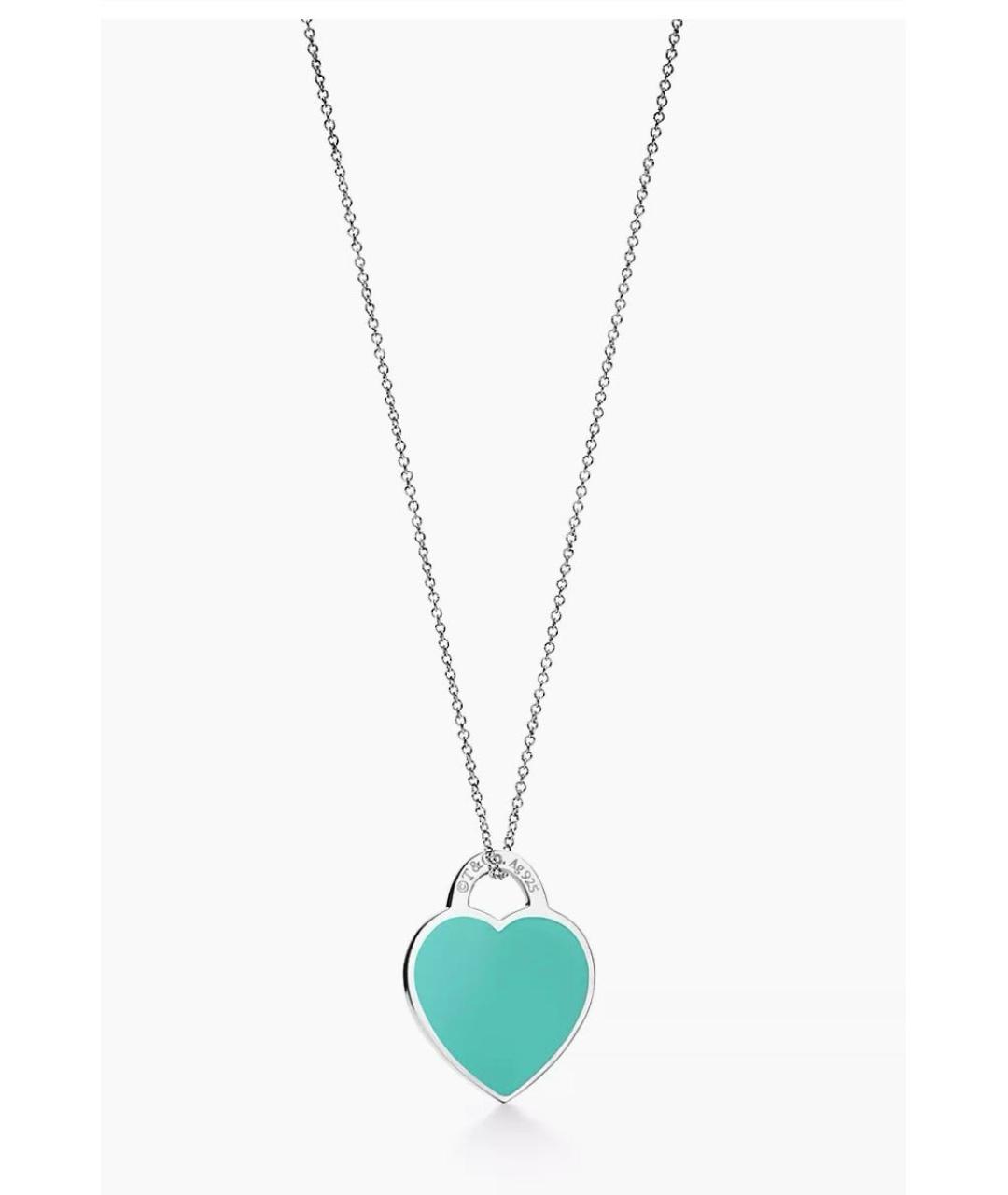 TIFFANY&CO Серебряная серебряная подвеска, фото 2