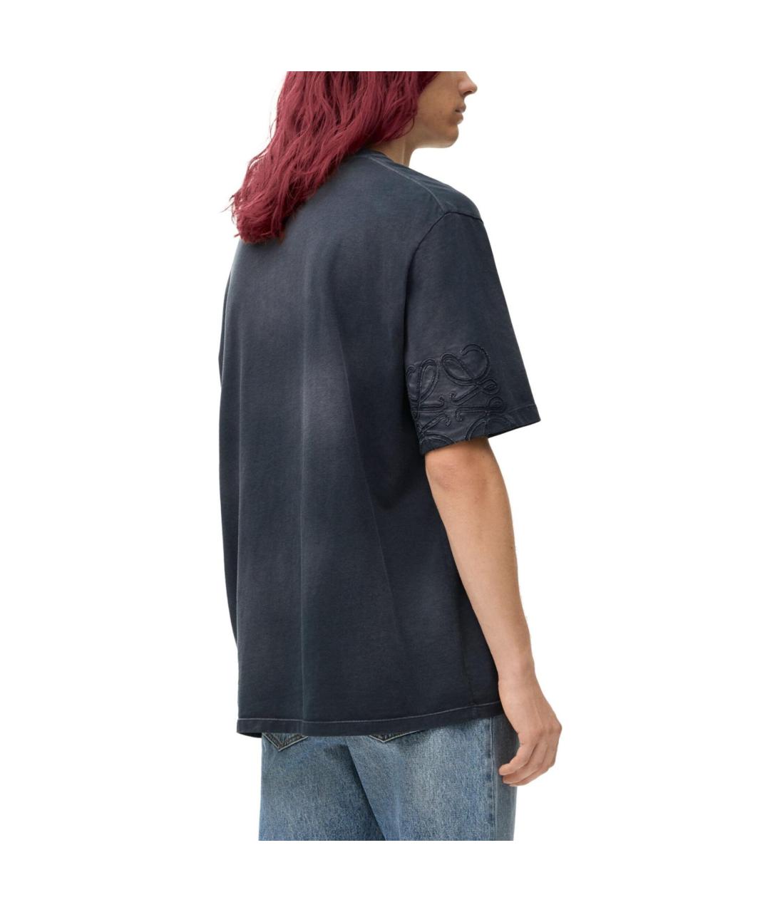 LOEWE Черная футболка, фото 3