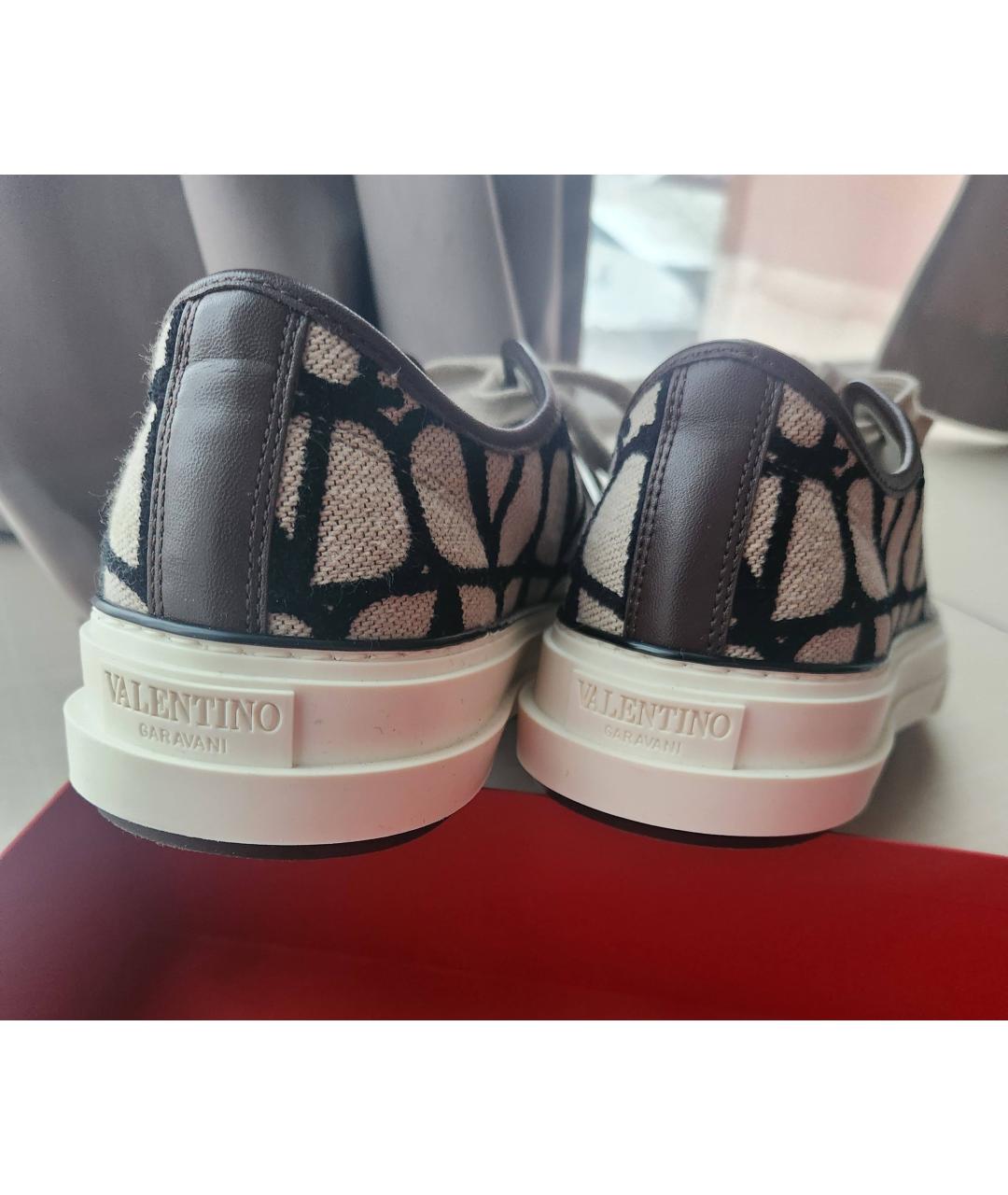 VALENTINO Мульти текстильные кеды, фото 4