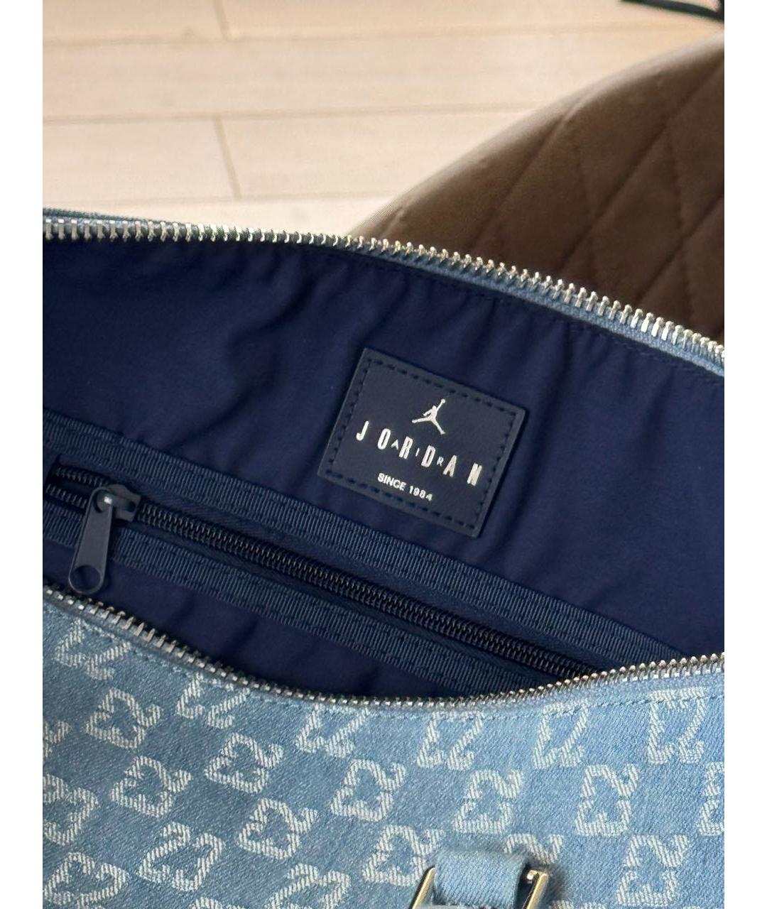 JORDAN Голубая дорожная/спортивная сумка, фото 7