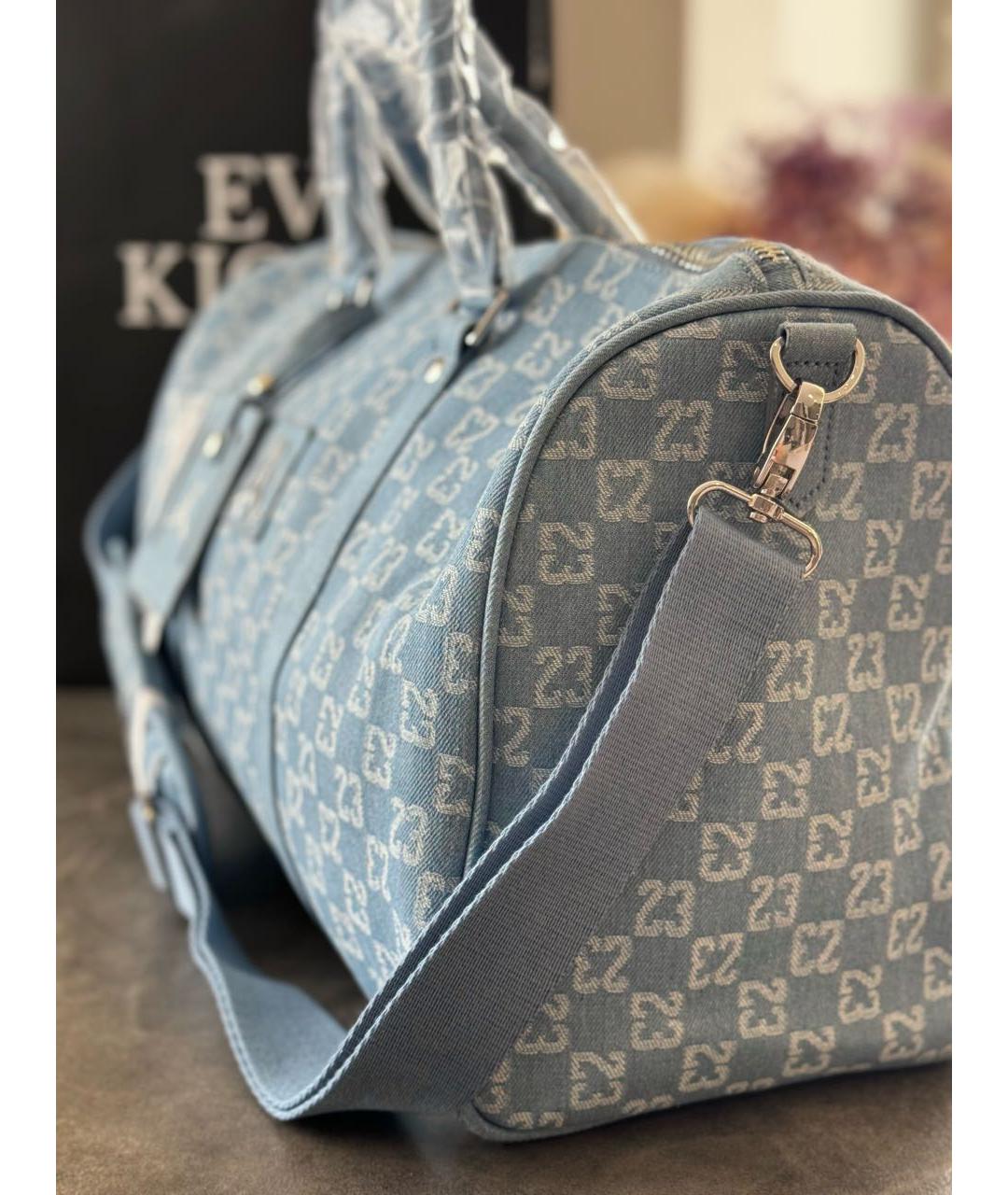 JORDAN Голубая дорожная/спортивная сумка, фото 5