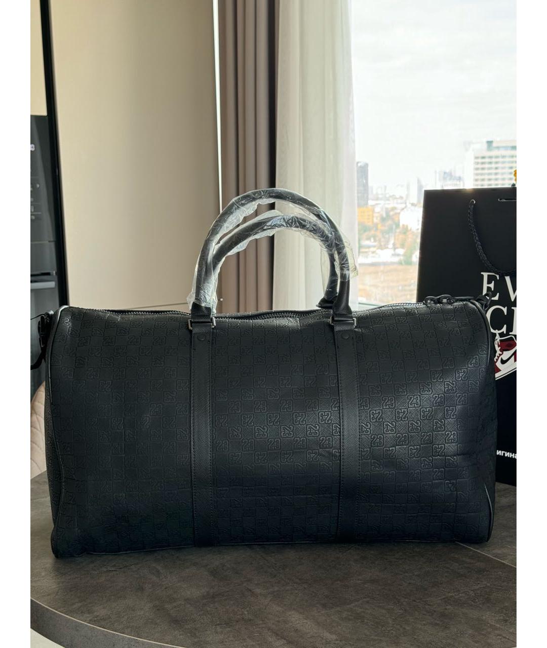 JORDAN Черная дорожная/спортивная сумка, фото 6