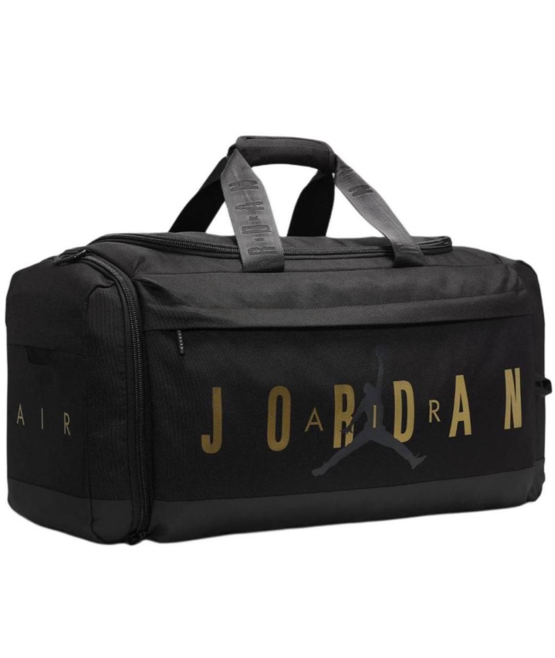 JORDAN Черная дорожная/спортивная сумка, фото 8