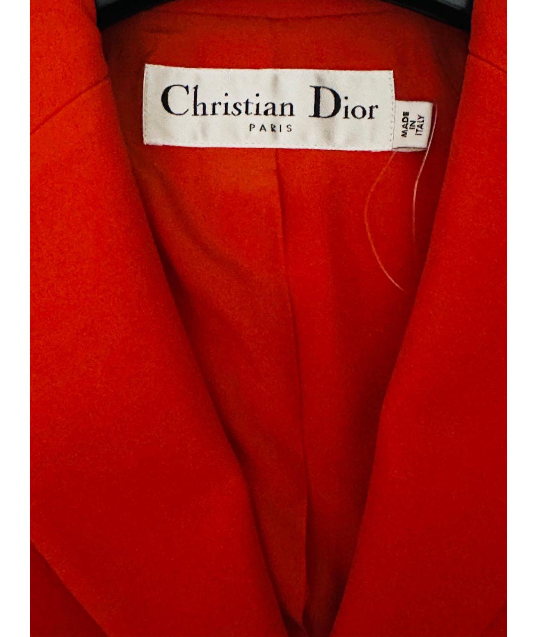 CHRISTIAN DIOR Коралловый жакет/пиджак, фото 3