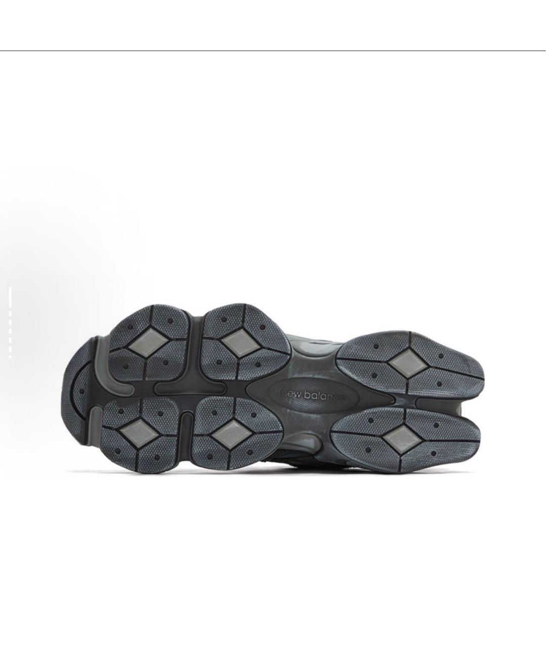 NEW BALANCE Черные текстильные низкие кроссовки / кеды, фото 5