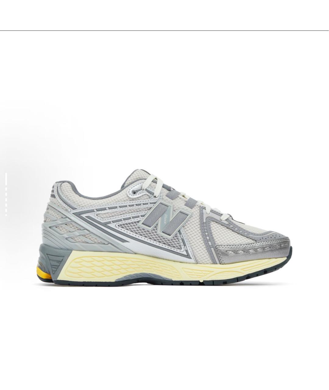 NEW BALANCE Серые текстильные низкие кроссовки / кеды, фото 6