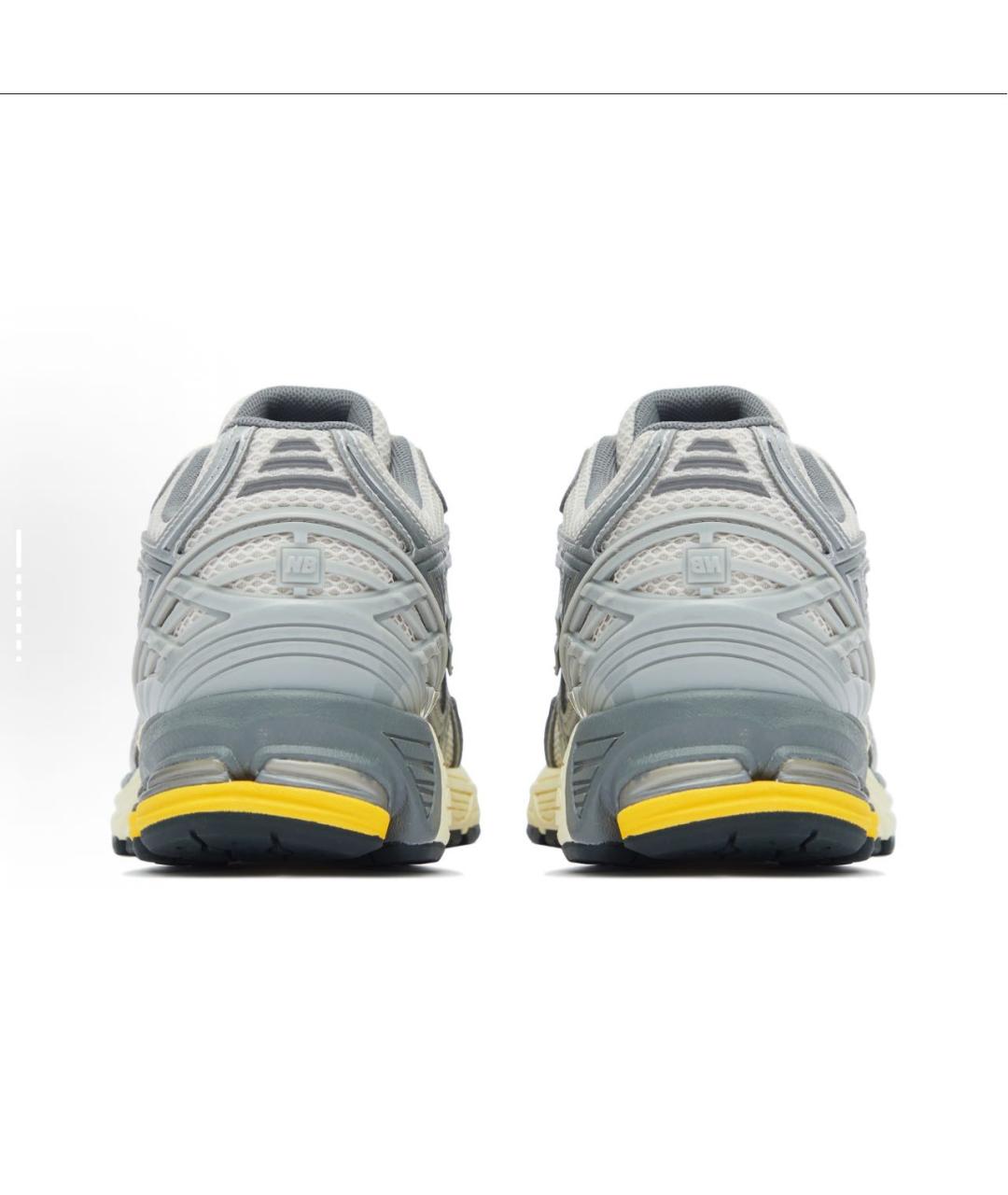 NEW BALANCE Серые текстильные низкие кроссовки / кеды, фото 4