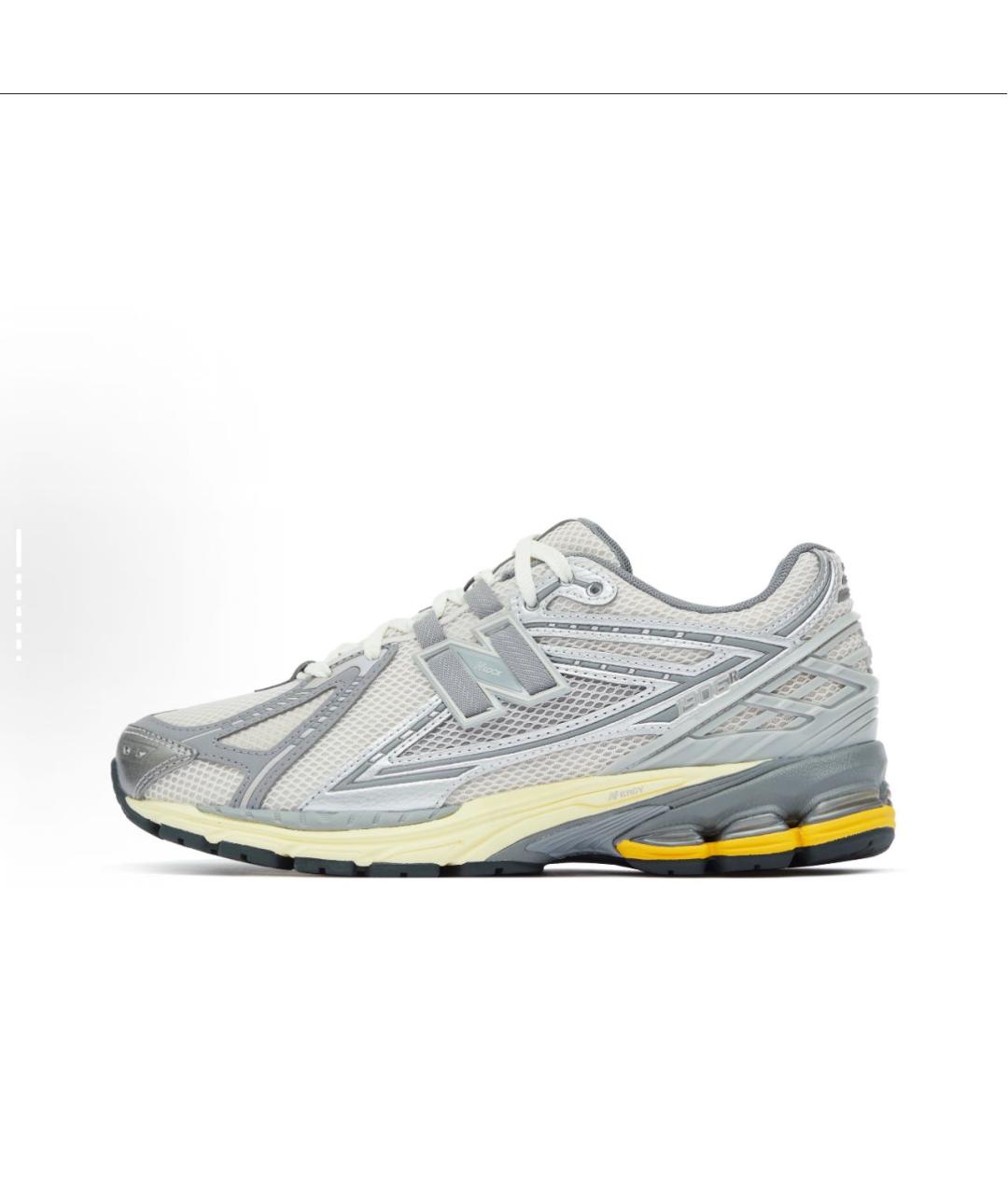 NEW BALANCE Серые текстильные низкие кроссовки / кеды, фото 7
