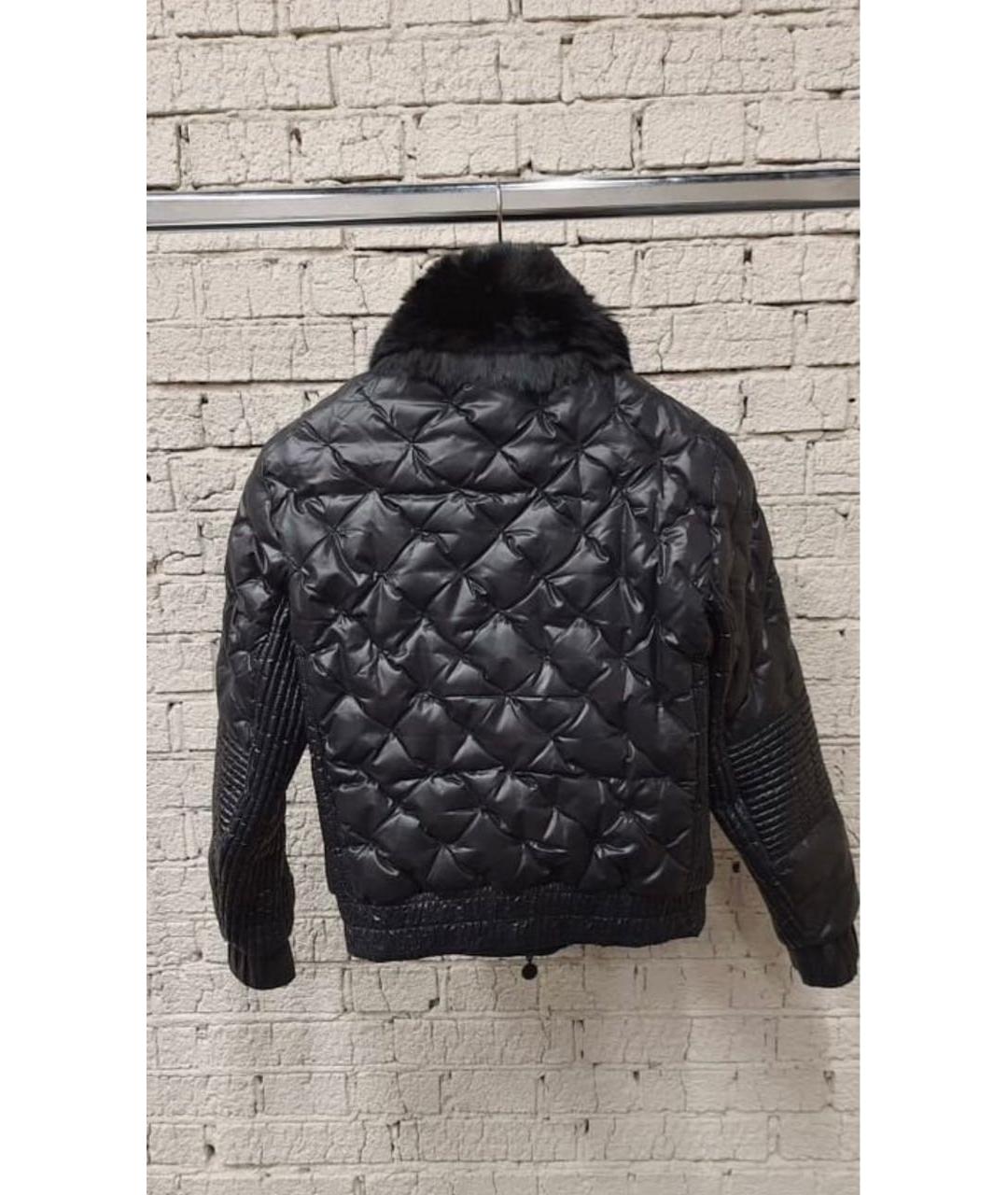 MONCLER Черная куртка, фото 2