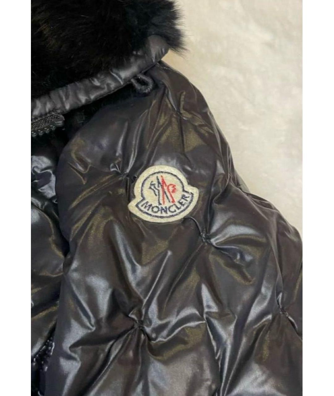 MONCLER Черная куртка, фото 8