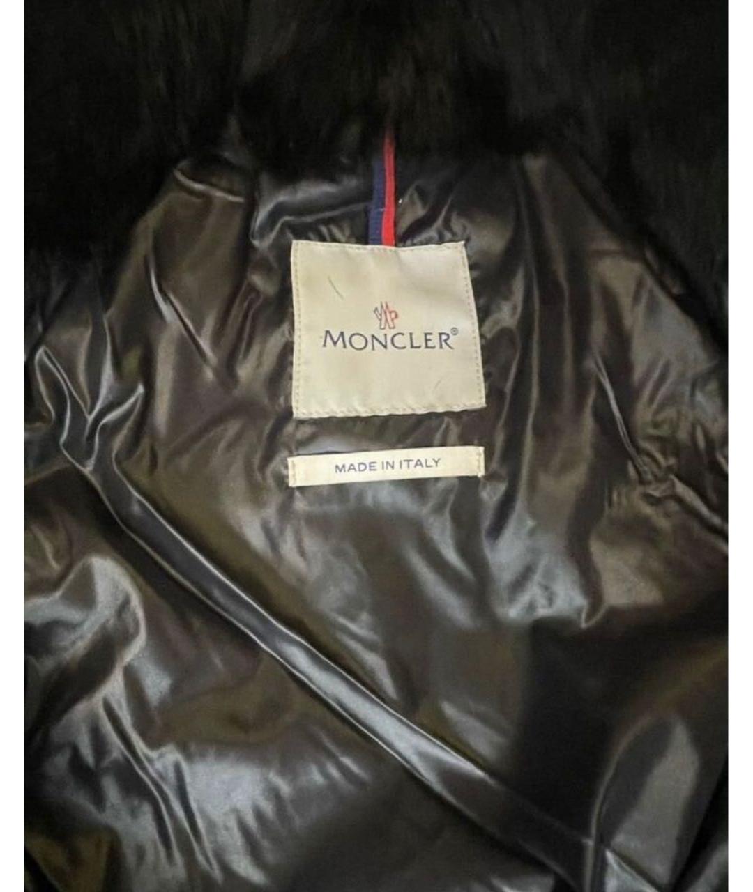 MONCLER Черная куртка, фото 3