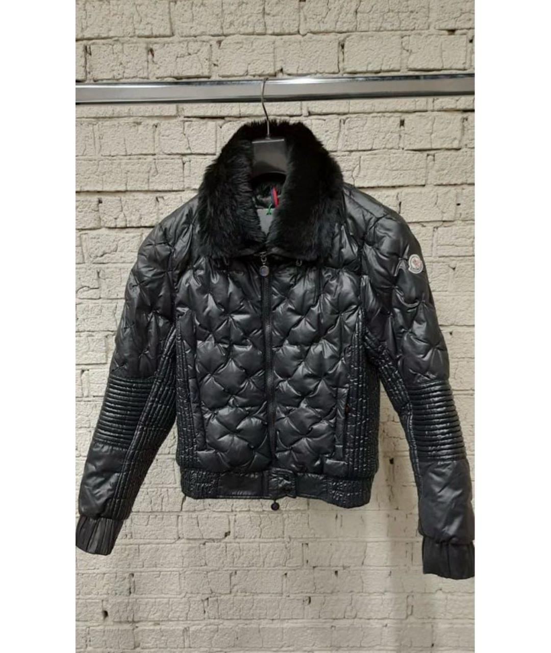 MONCLER Черная куртка, фото 9
