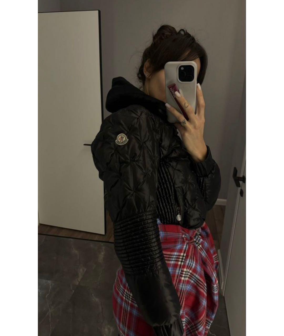 MONCLER Черная куртка, фото 6