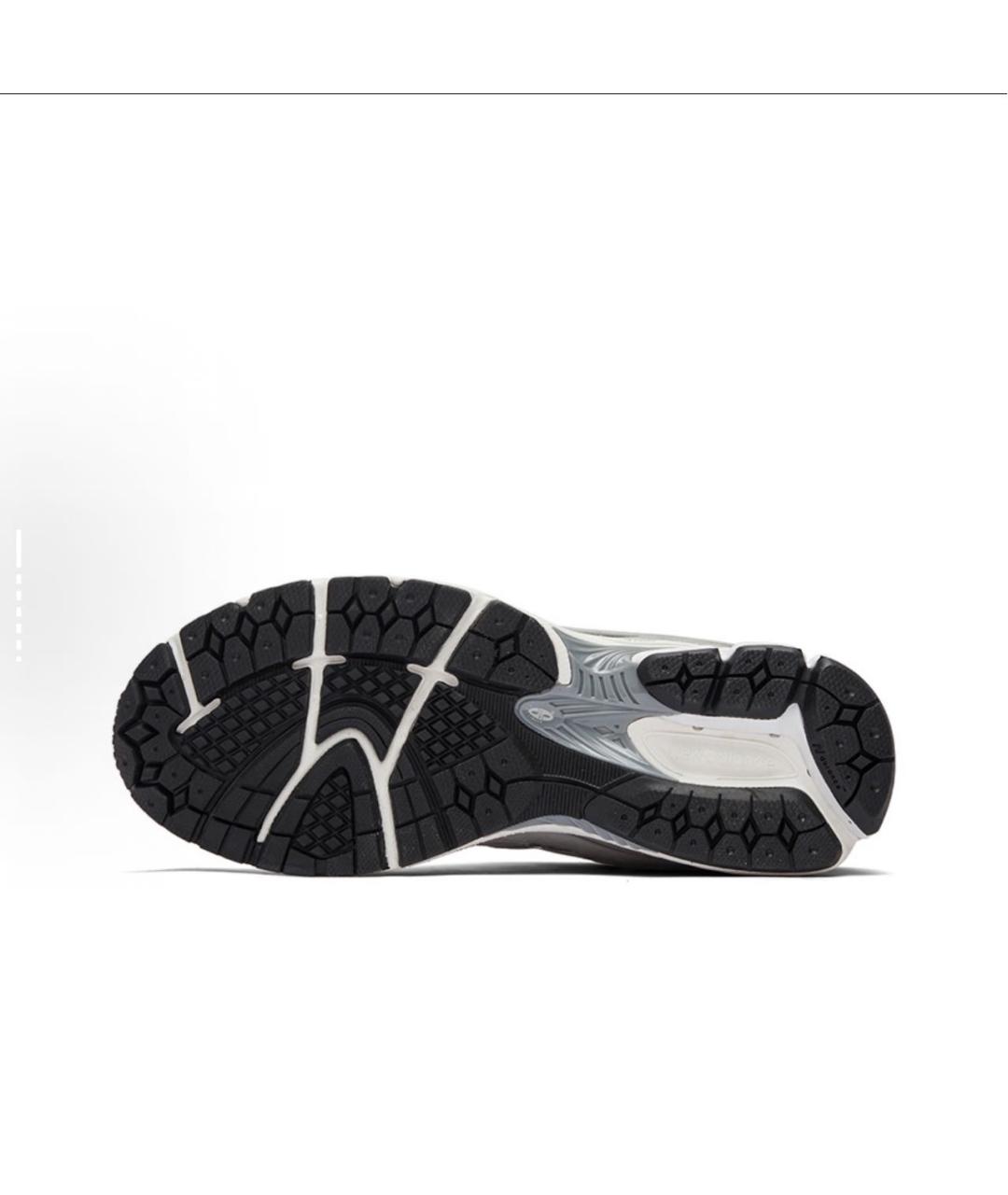 NEW BALANCE Серые текстильные низкие кроссовки / кеды, фото 5