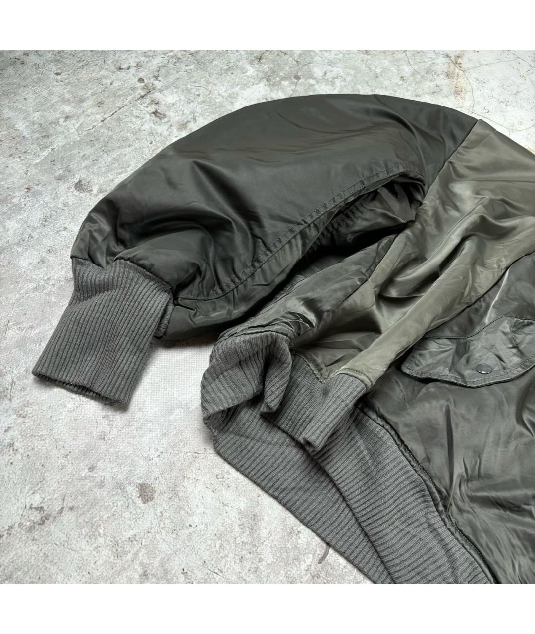 ALPHA INDUSTRIES Хаки полиэстеровая куртка, фото 4