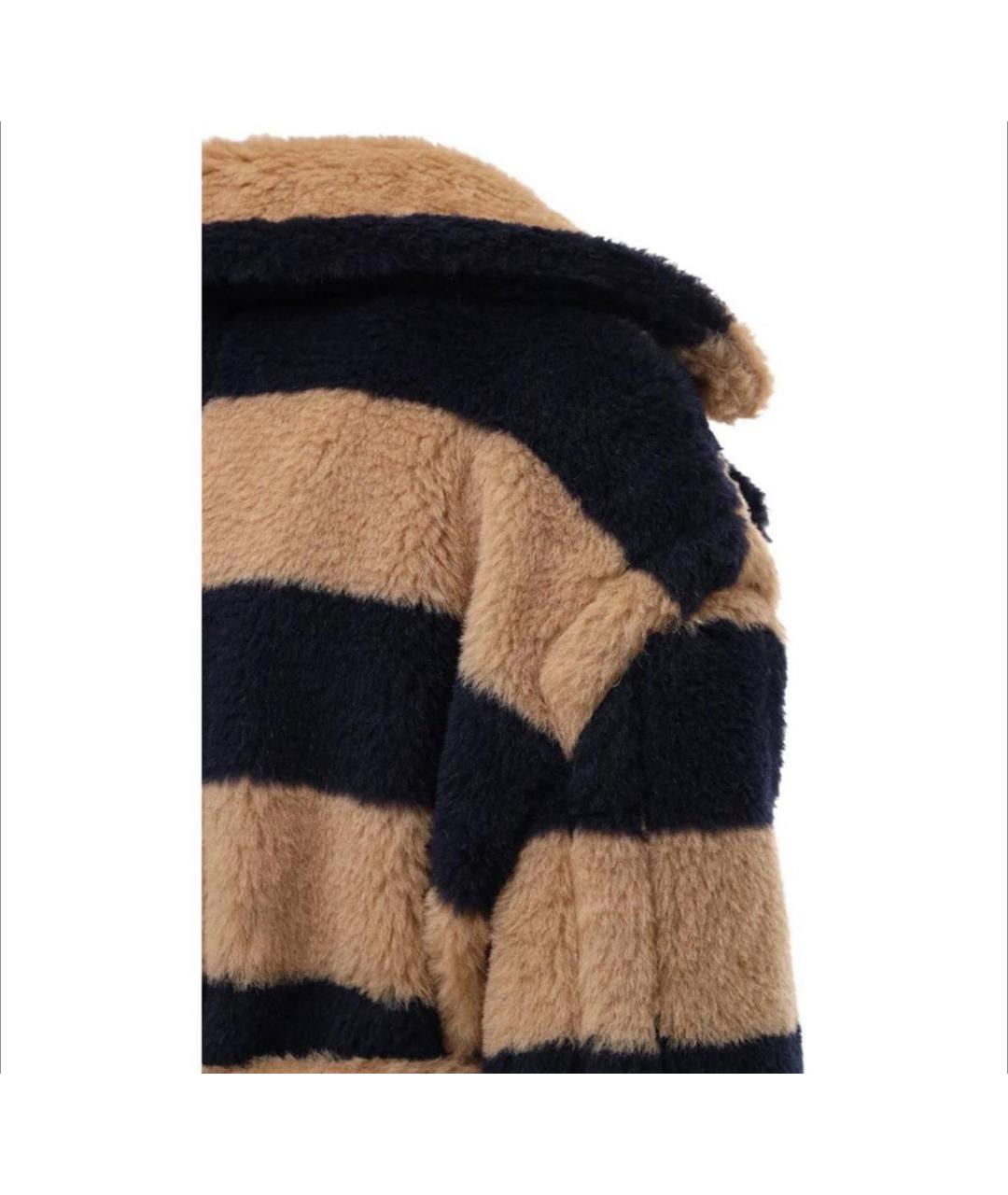 MAX MARA Коричневое шерстяное пальто, фото 8