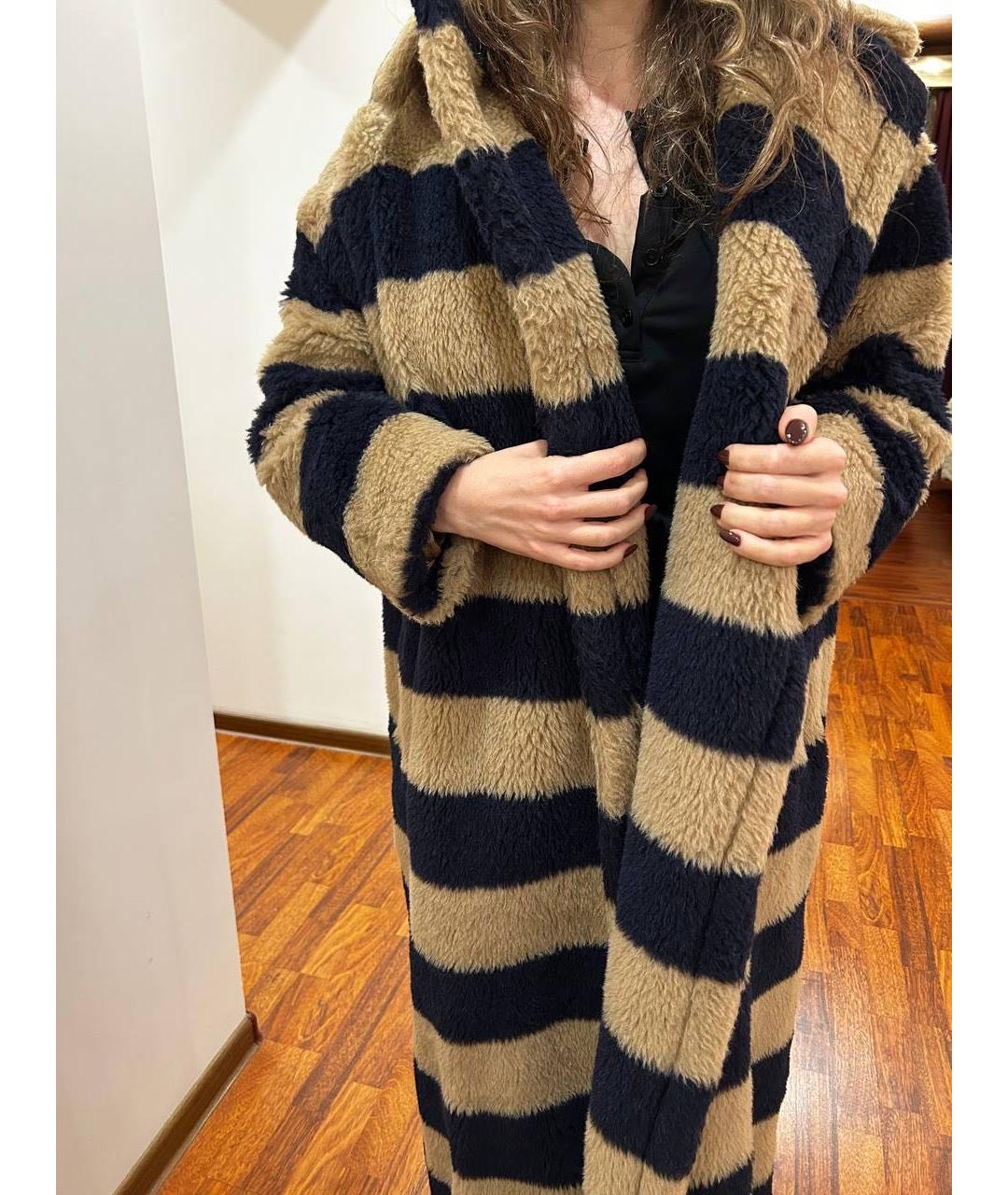 MAX MARA Коричневое шерстяное пальто, фото 5