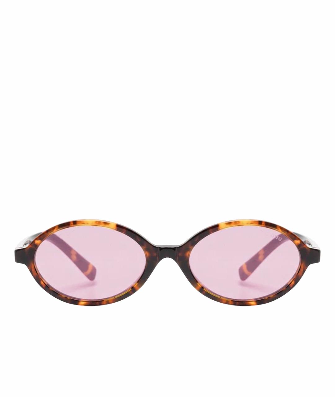 MIU MIU Бордовые солнцезащитные очки, фото 1
