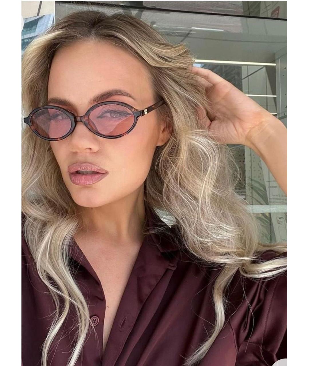 MIU MIU Бордовые солнцезащитные очки, фото 7