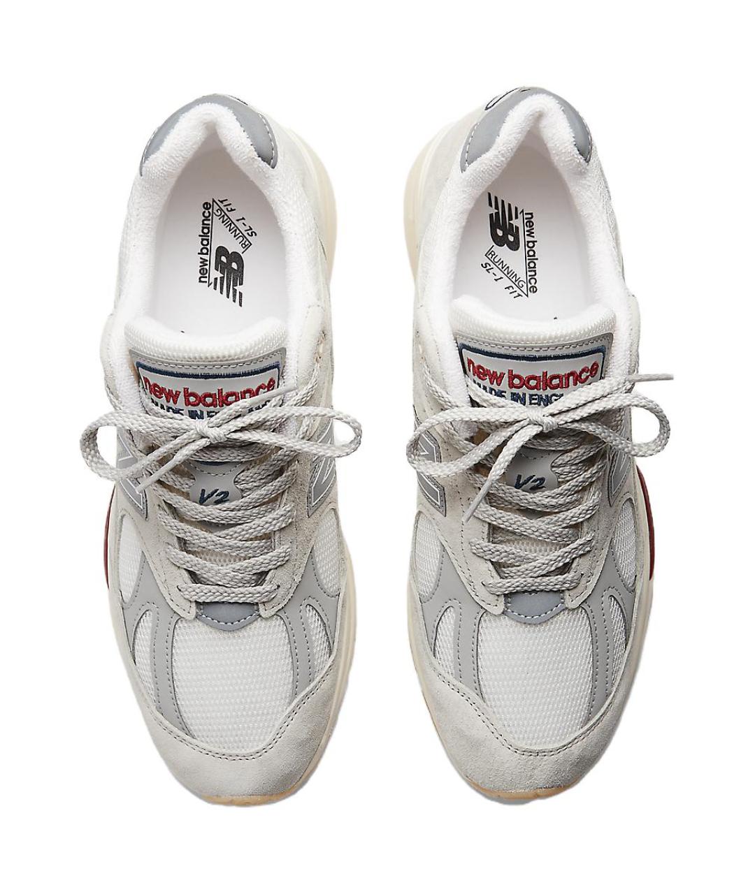 NEW BALANCE Серые низкие кроссовки / кеды, фото 5