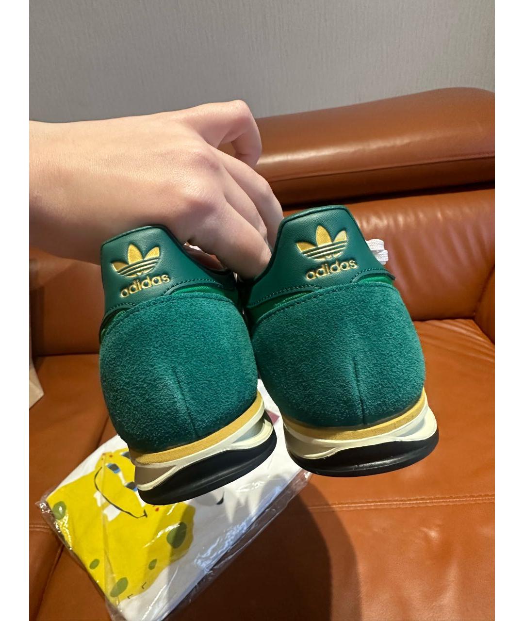 ADIDAS Зеленые кроссовки, фото 3