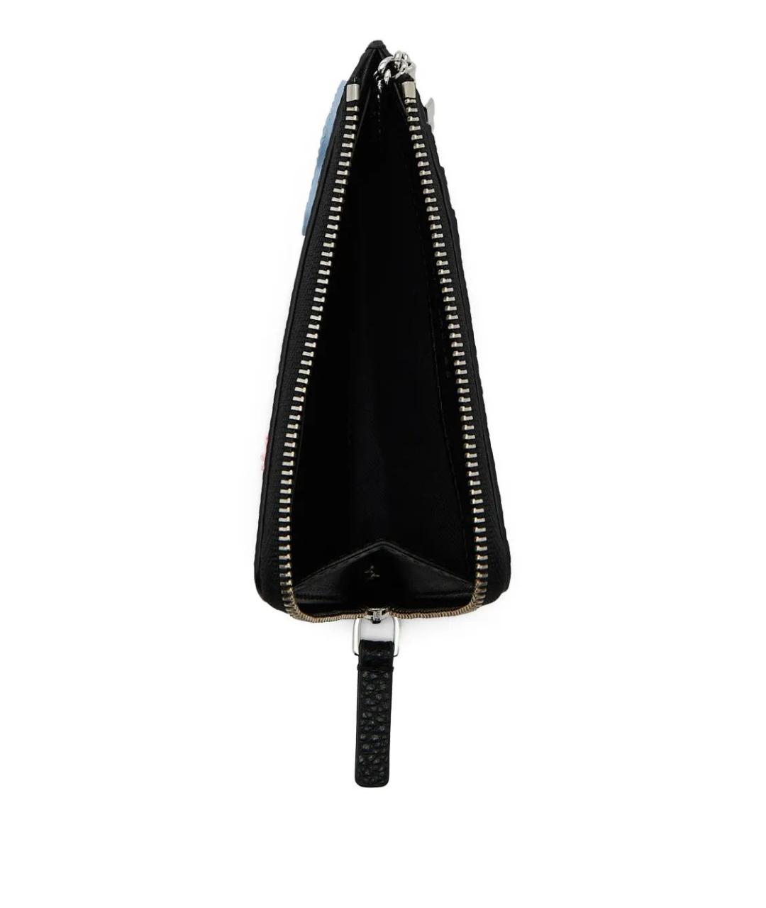 MARC JACOBS Черный кожаный кошелек, фото 3