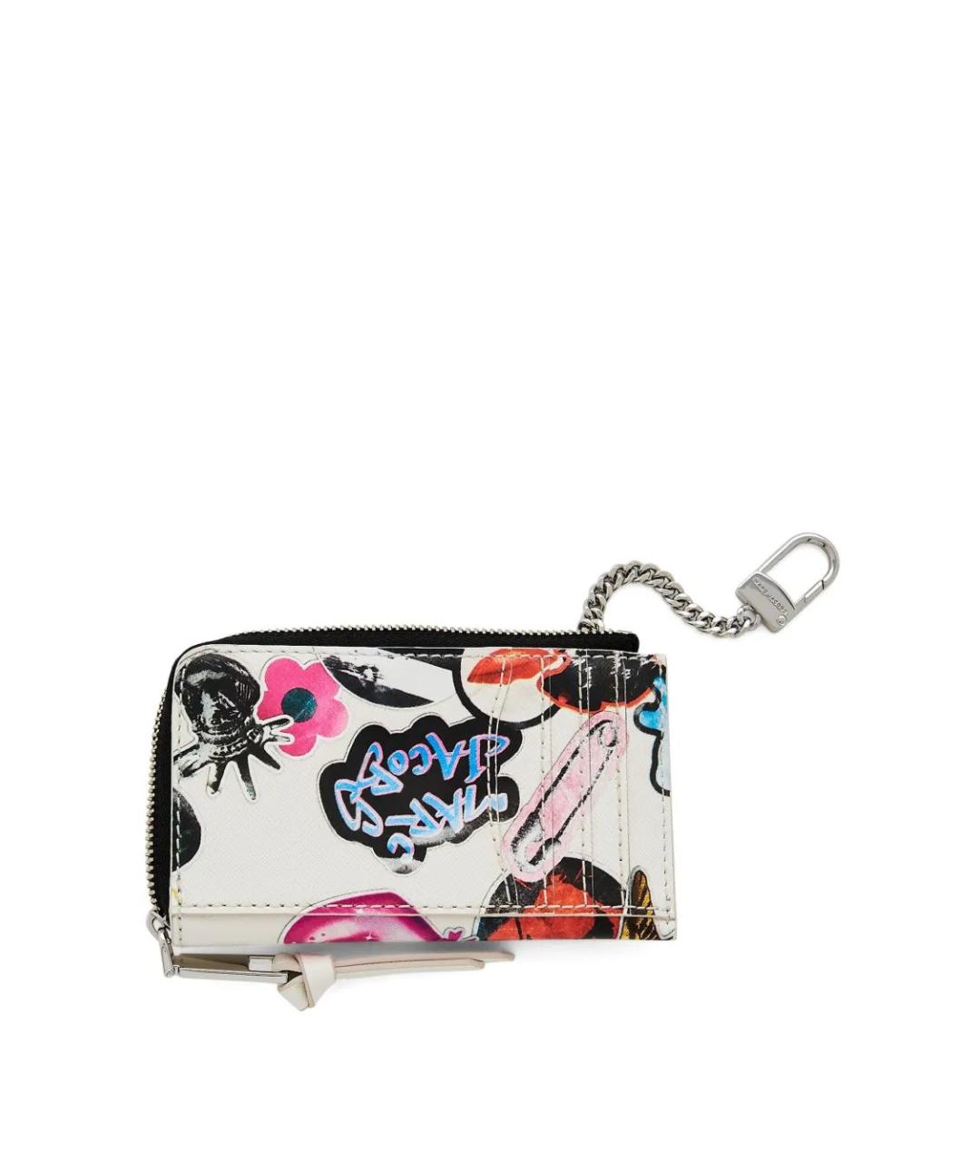 MARC JACOBS Белый кожаный кошелек, фото 2