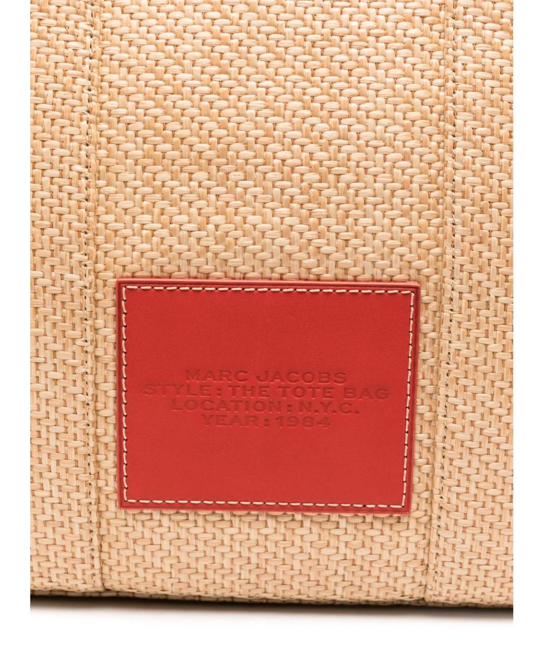 MARC JACOBS Бежевая сумка тоут, фото 4