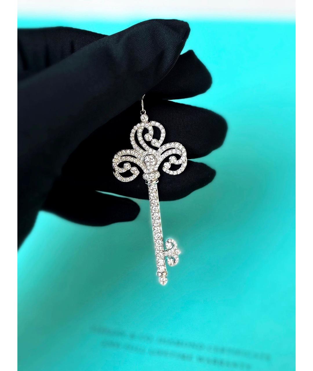 TIFFANY&CO Серебряная подвеска из белого золота, фото 4