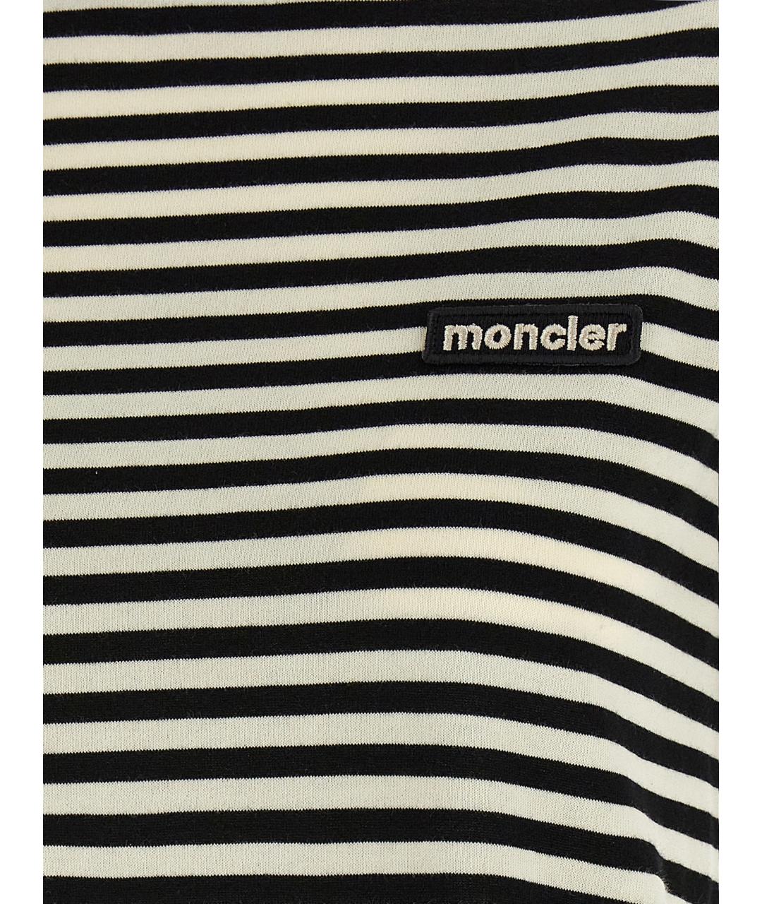 MONCLER Мульти хлопковая футболка, фото 4