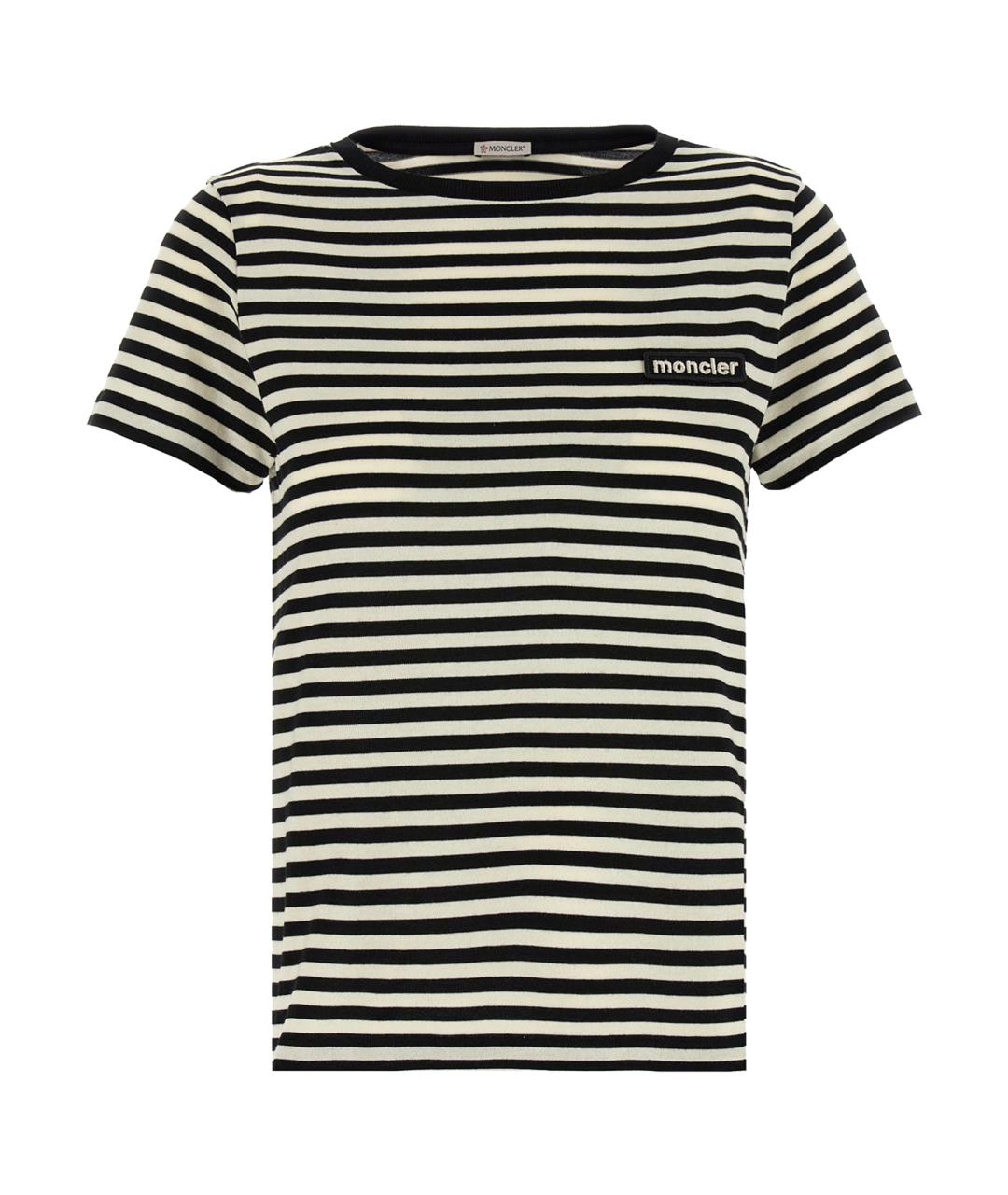 MONCLER Мульти хлопковая футболка, фото 1