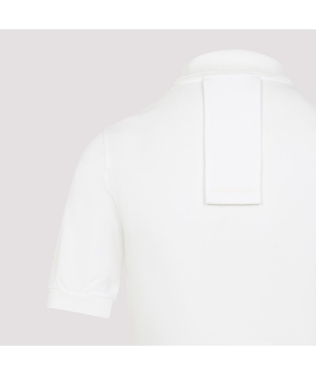COURREGES Белое хлопковое повседневное платье, фото 6