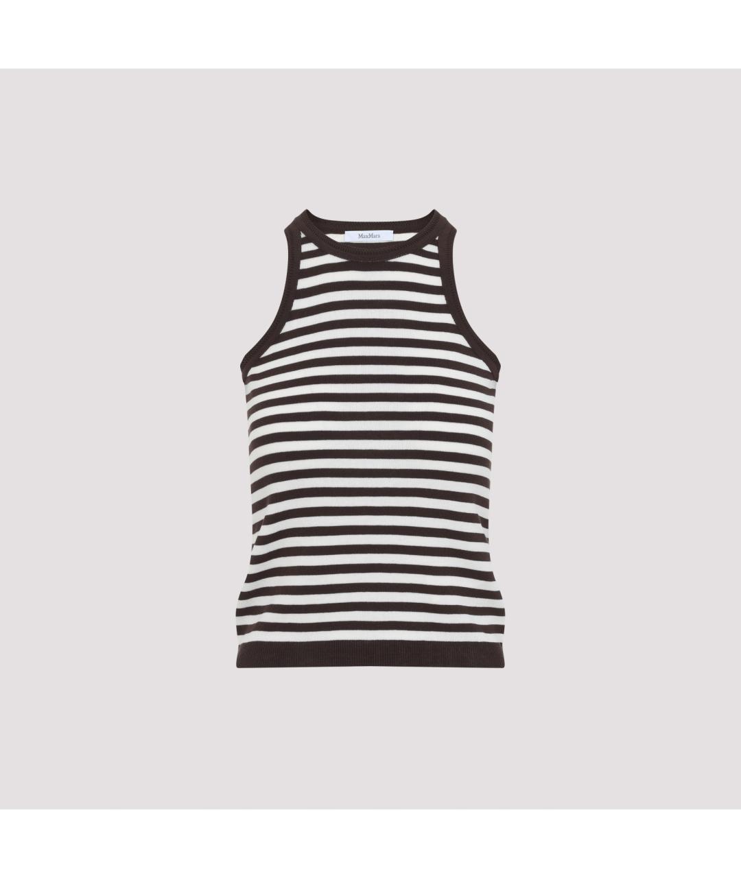 MAX MARA Мульти хлопковая майка, фото 2