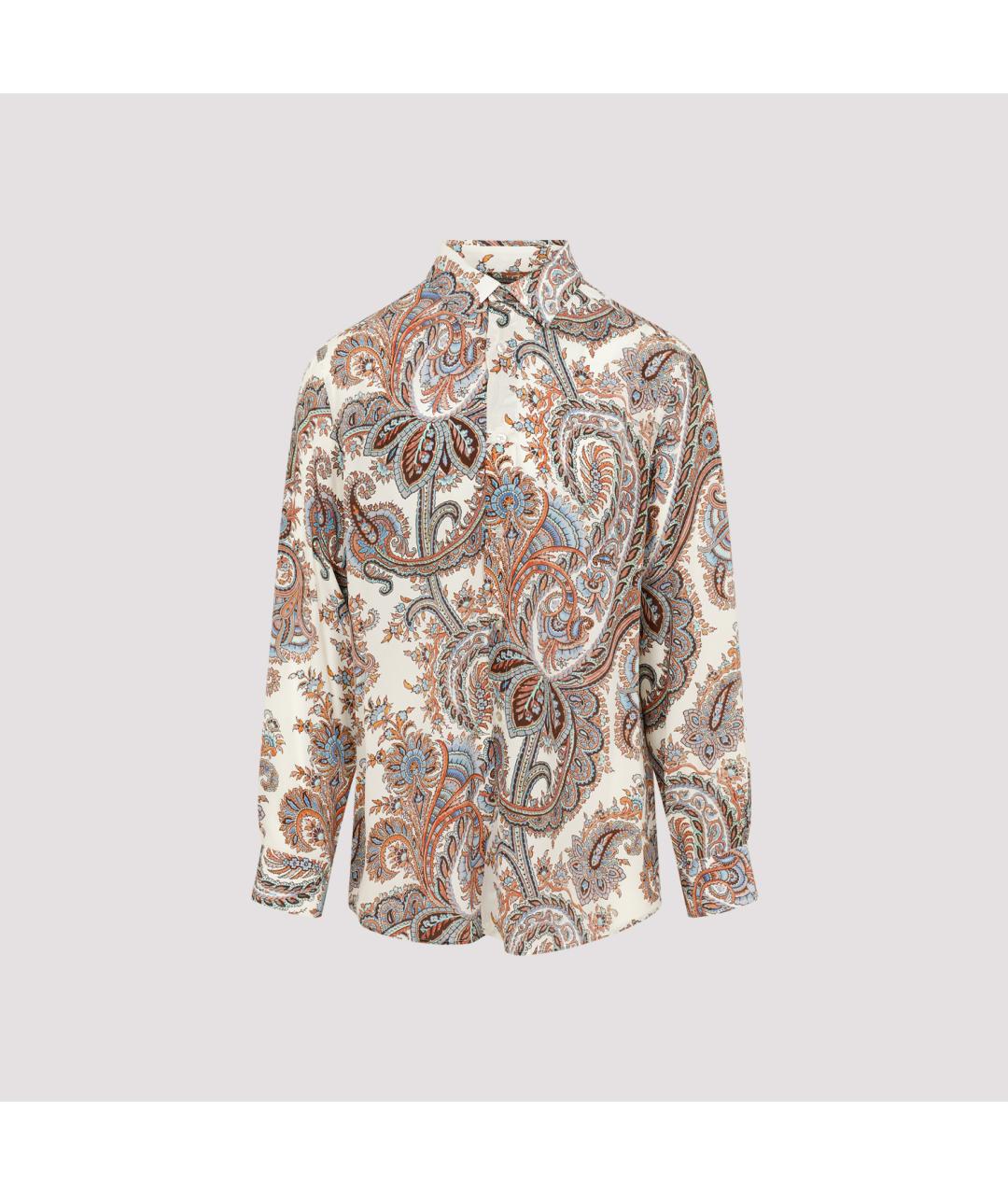 ETRO Мульти шелковая кэжуал рубашка, фото 2