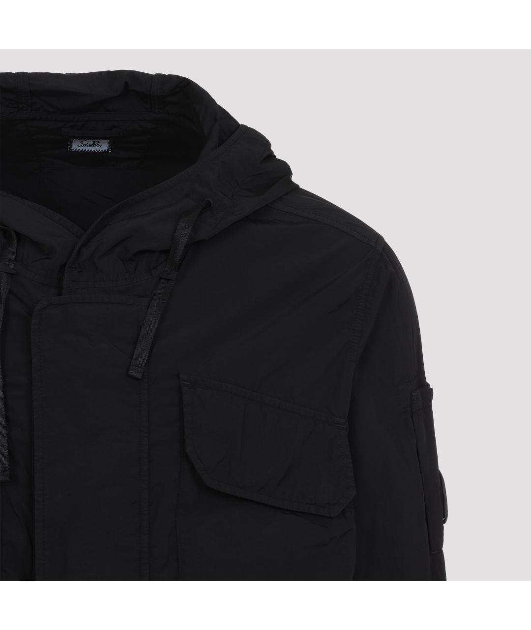 CP COMPANY Черная полиамидовая куртка, фото 6