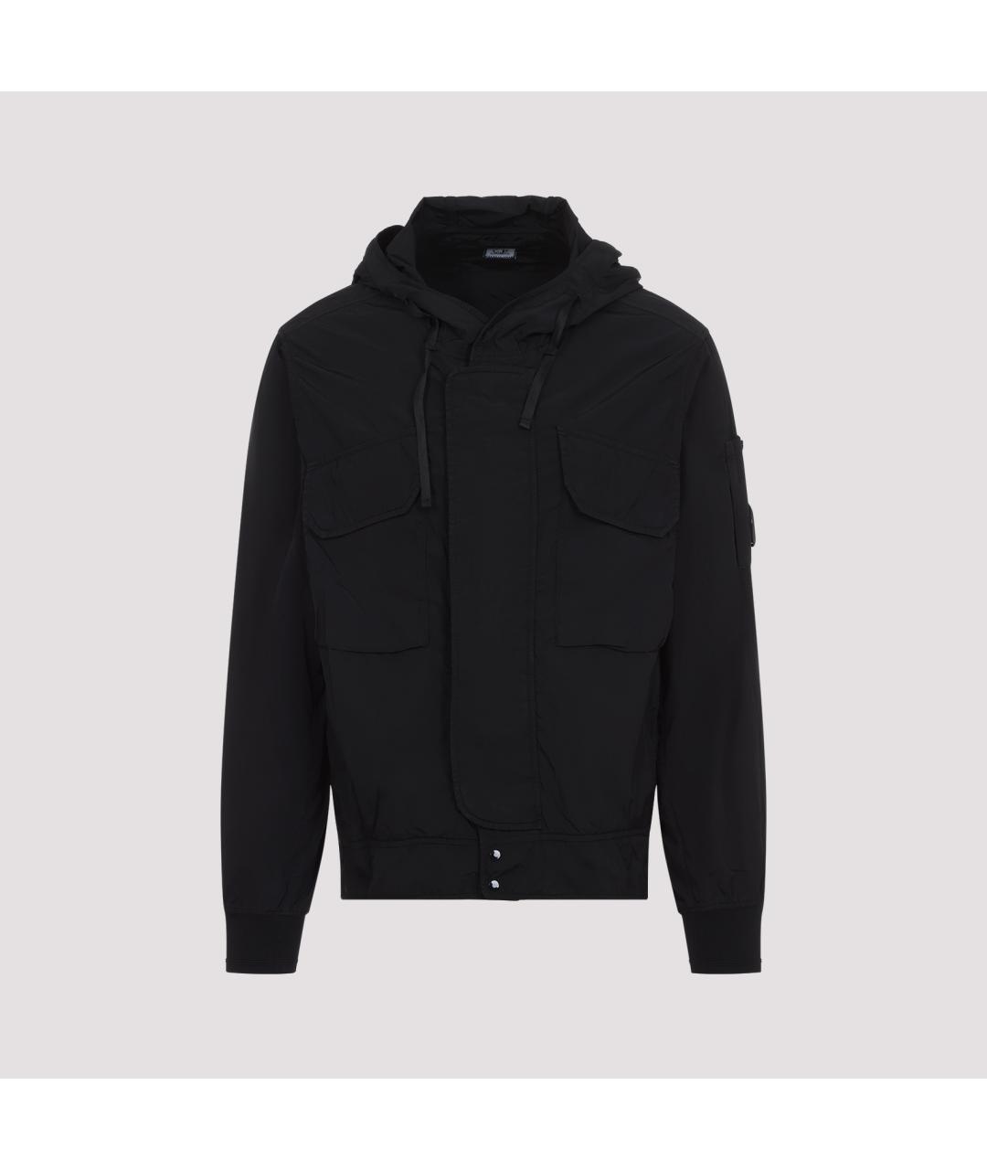 CP COMPANY Черная полиамидовая куртка, фото 3