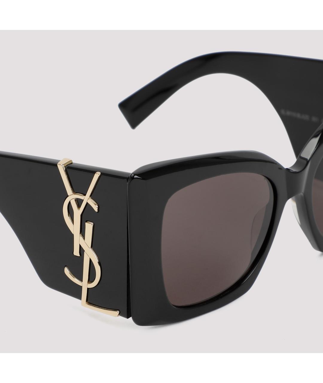 SAINT LAURENT Черные солнцезащитные очки, фото 5