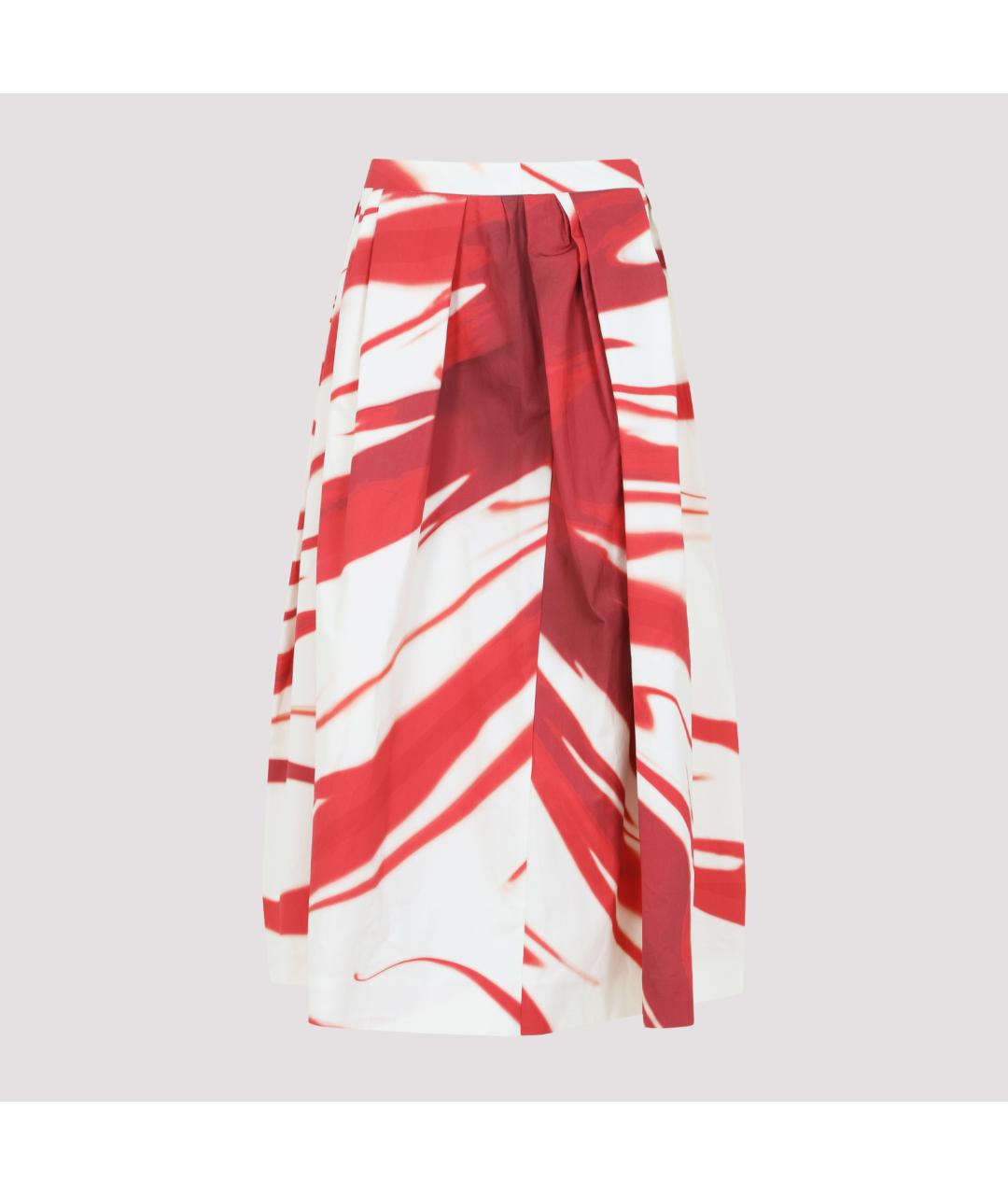 DRIES VAN NOTEN Мульти хлопковая юбка миди, фото 2