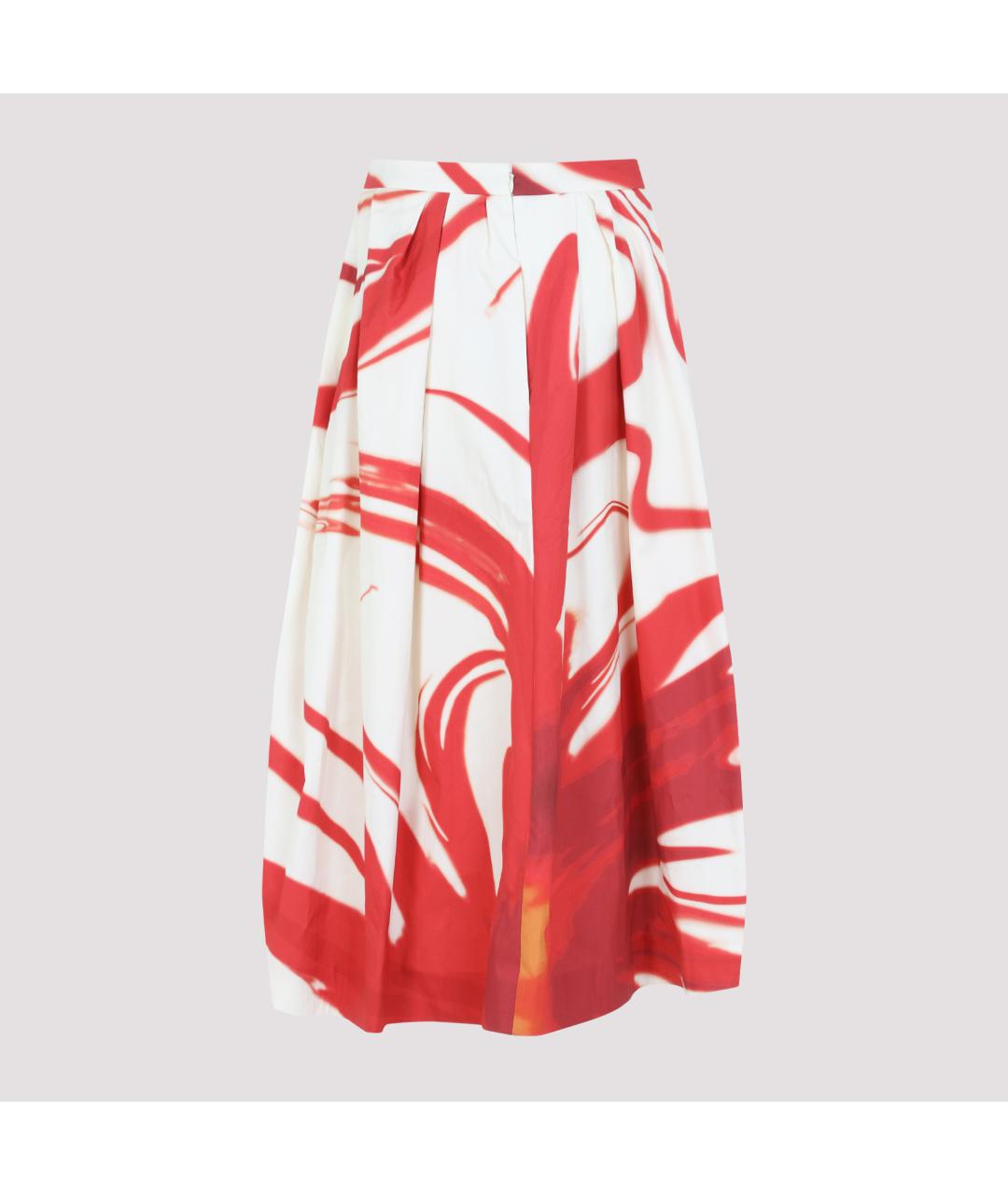 DRIES VAN NOTEN Мульти хлопковая юбка миди, фото 4